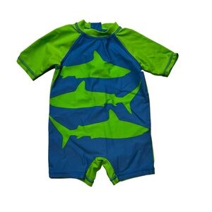 Joe Fresh Kids Swim One Piece - Blue and Green